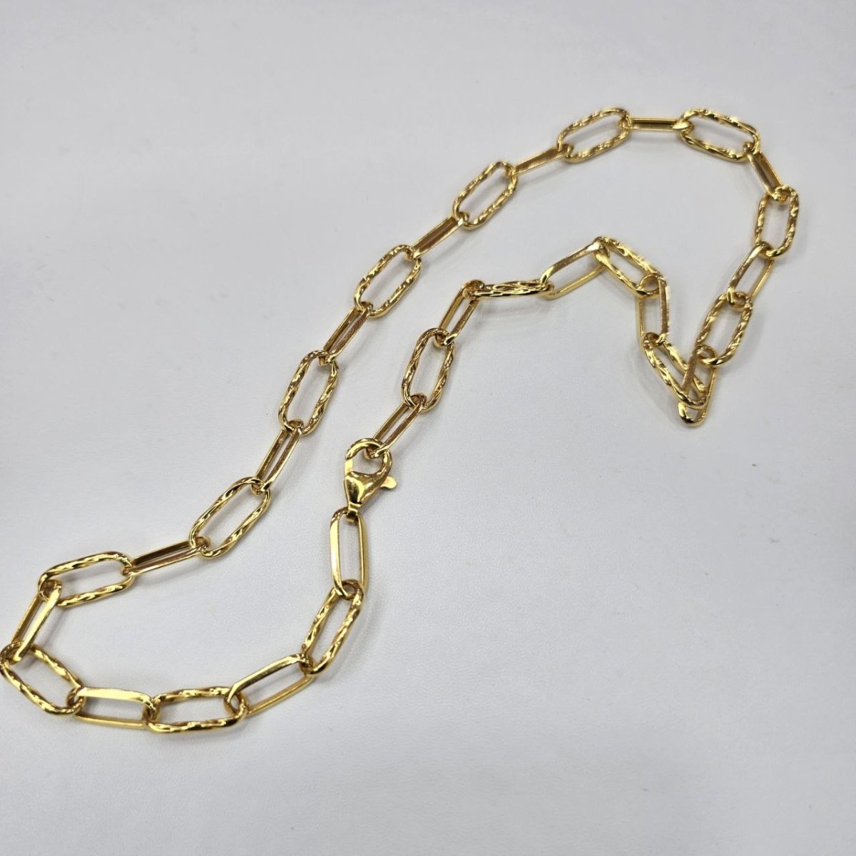 22k / 916 Gold Diamond Cutting Link Necklace by Best Gold Shop - Best Gold Shop 22k gold 22k gold chain 22k gold necklace Bracelets