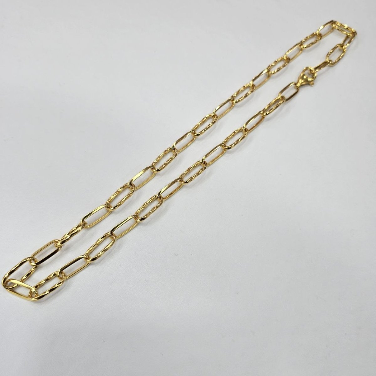 22k / 916 Gold Diamond Cutting Link Necklace by Best Gold Shop - Best Gold Shop 22k gold 22k gold chain 22k gold necklace Bracelets