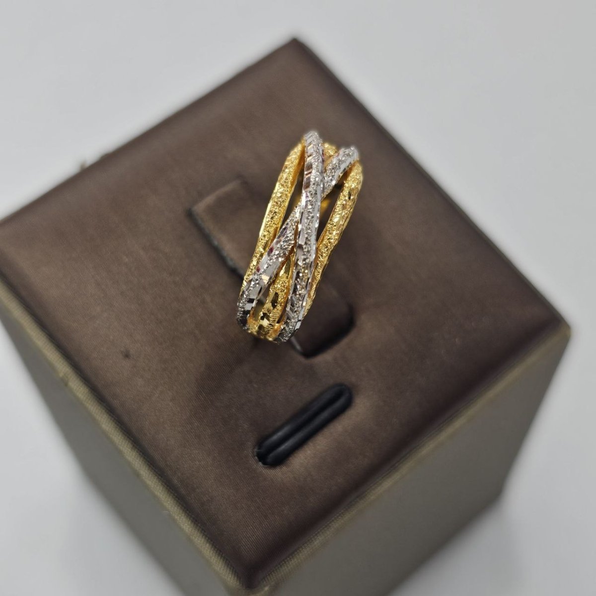 22k / 916 Gold Fancy Ring 2 Tone by Best gold Shop - Best Gold Shop 22k gold 22k gold ring 916 gold Rings