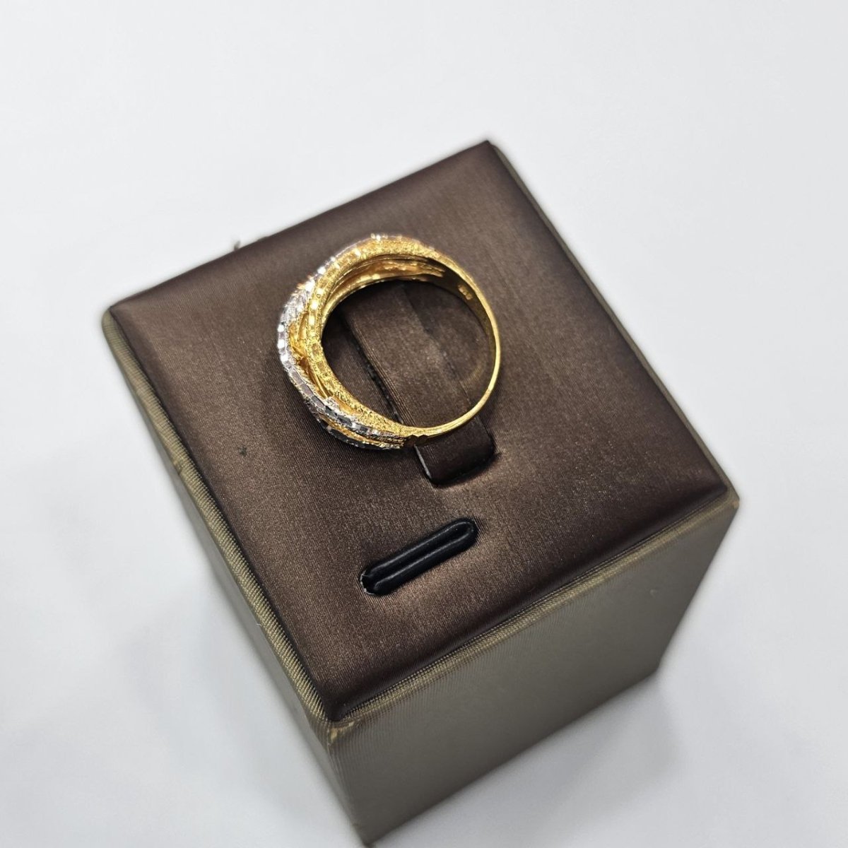 22k / 916 Gold Fancy Ring 2 Tone by Best gold Shop - Best Gold Shop 22k gold 22k gold ring 916 gold Rings