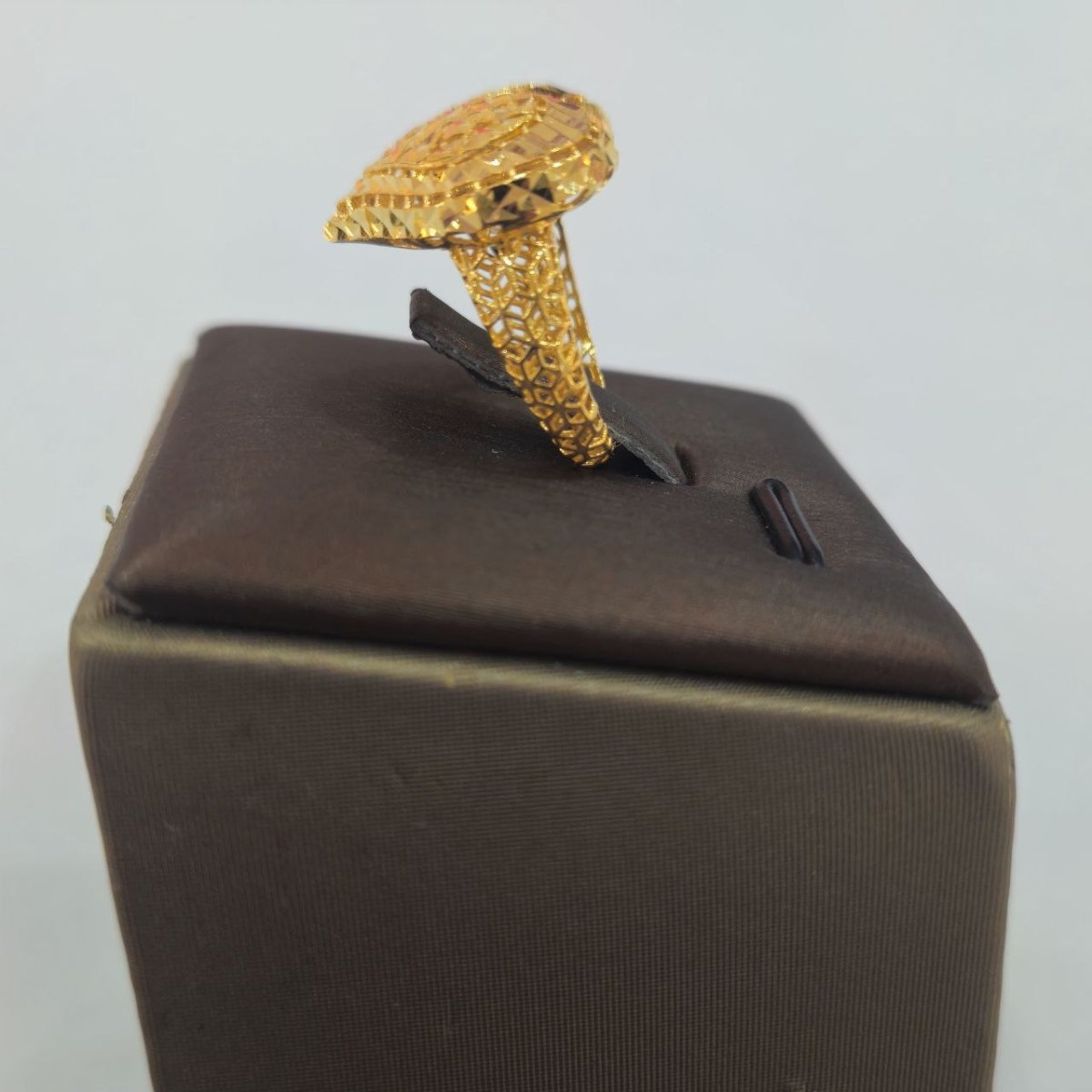 22k / 916 Gold Lightweight Heart Ring - Best Gold Shop 22k gold 22k gold ring 916 gold Rings