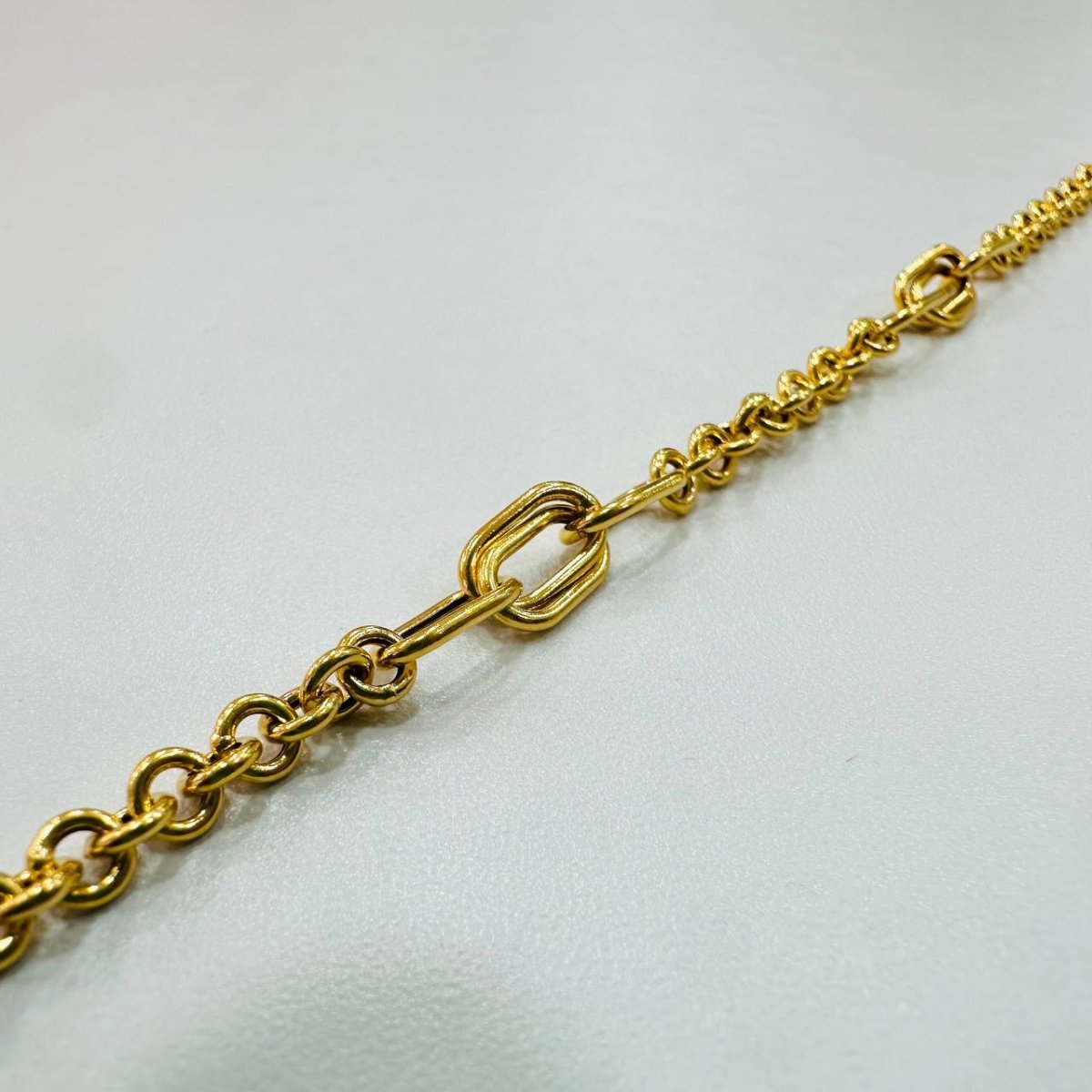 22k / 916 Gold Nexus Ring Bracelet New Design - Best Gold Shop 22k gold 22k gold bracelet 916 gold Bracelets