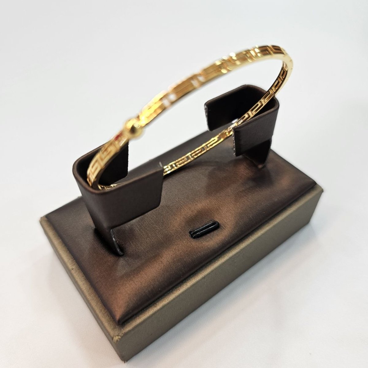22K / 916 Gold Wan Zi Bangle – High Polish Finish - Best Gold Shop 22k gold 22k gold bangle 22k gold bracelet Bracelets
