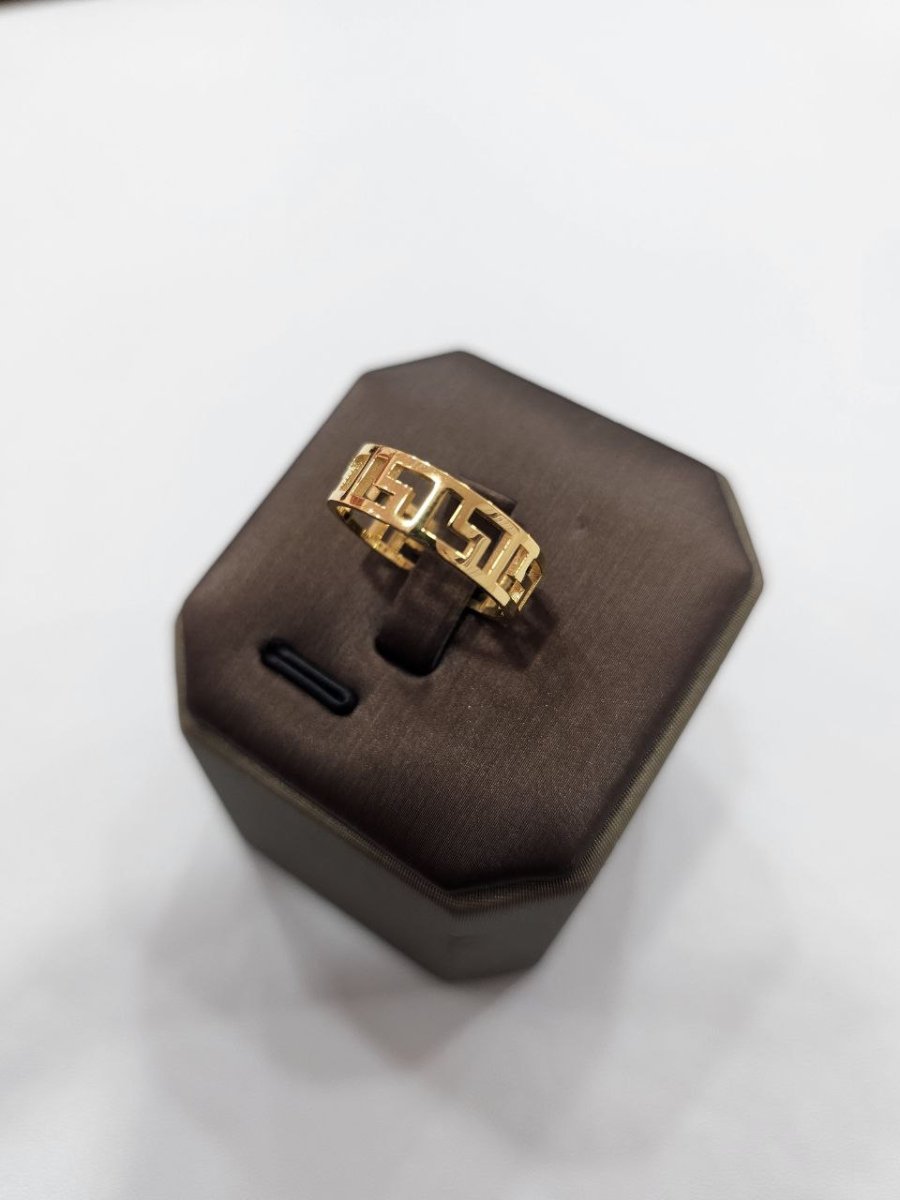 22K / 916 Gold Wan Zi Ring – High Polish Finish - Best Gold Shop 22k gold 22k gold ring 916 gold Rings