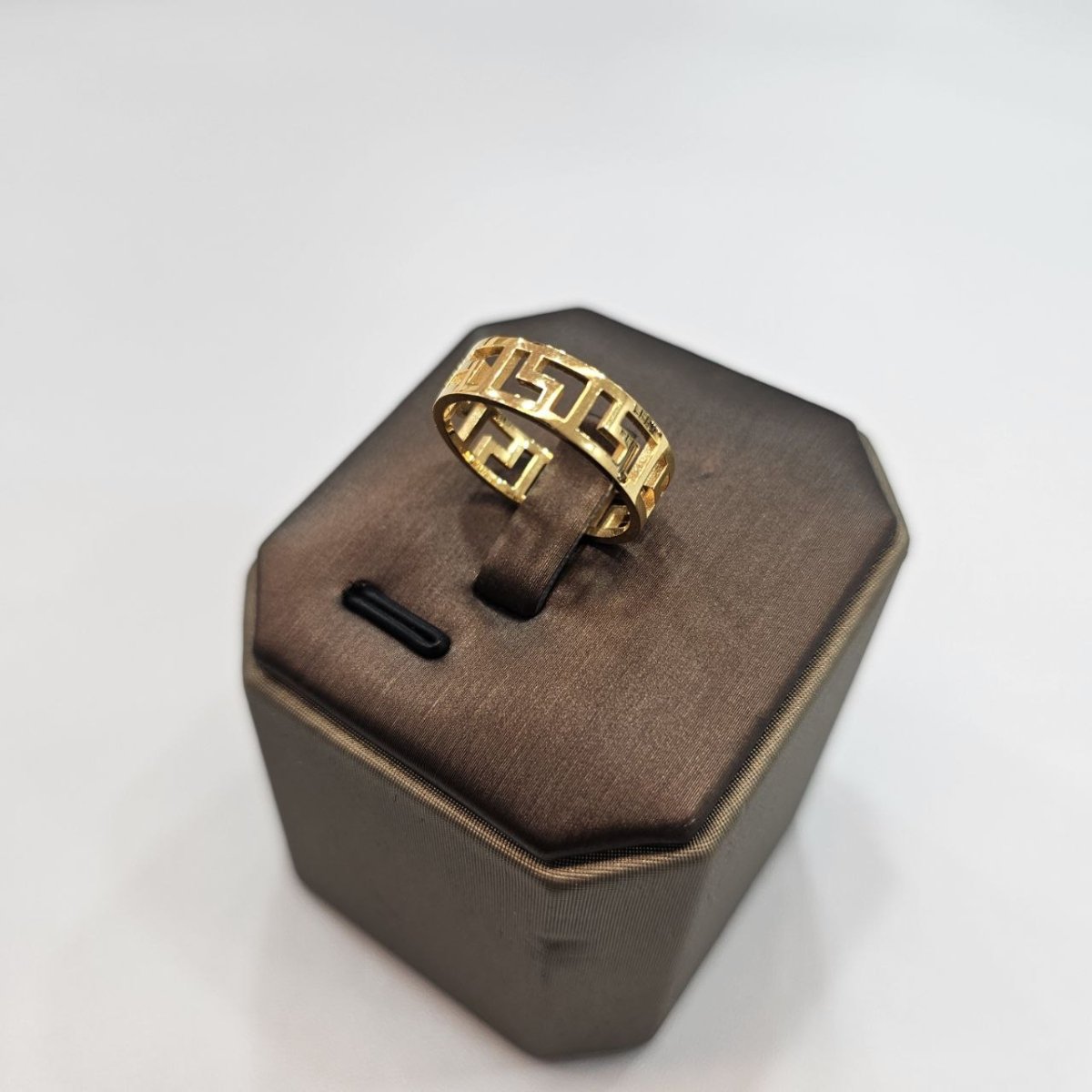 22K / 916 Gold Wan Zi Ring – High Polish Finish - Best Gold Shop 22k gold 22k gold ring 916 gold Rings