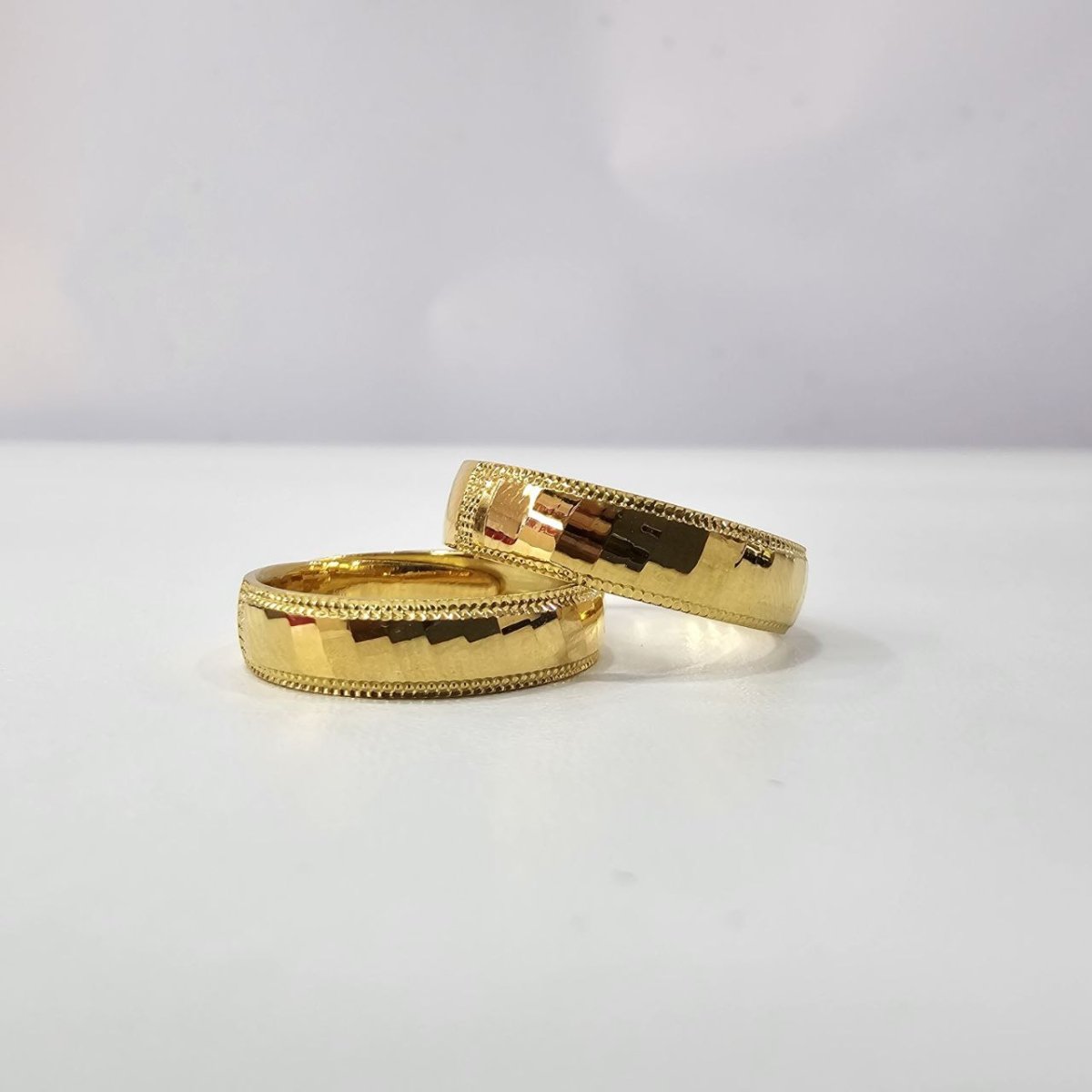 24k / 999 Gold Couple Ring V15 by Best Gold Shop - Best Gold Shop 24k gold 24k Gold Ring 999 gold Rings