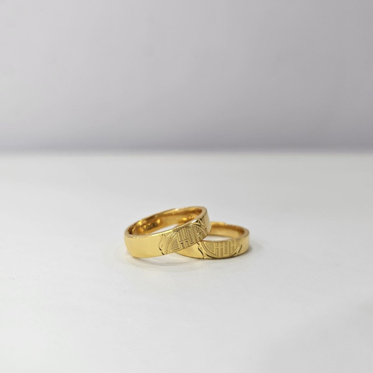 24k / 999 Gold Couple Ring V18 by Best Gold Shop - Best Gold Shop 24k gold 24k Gold Ring 999 gold Rings