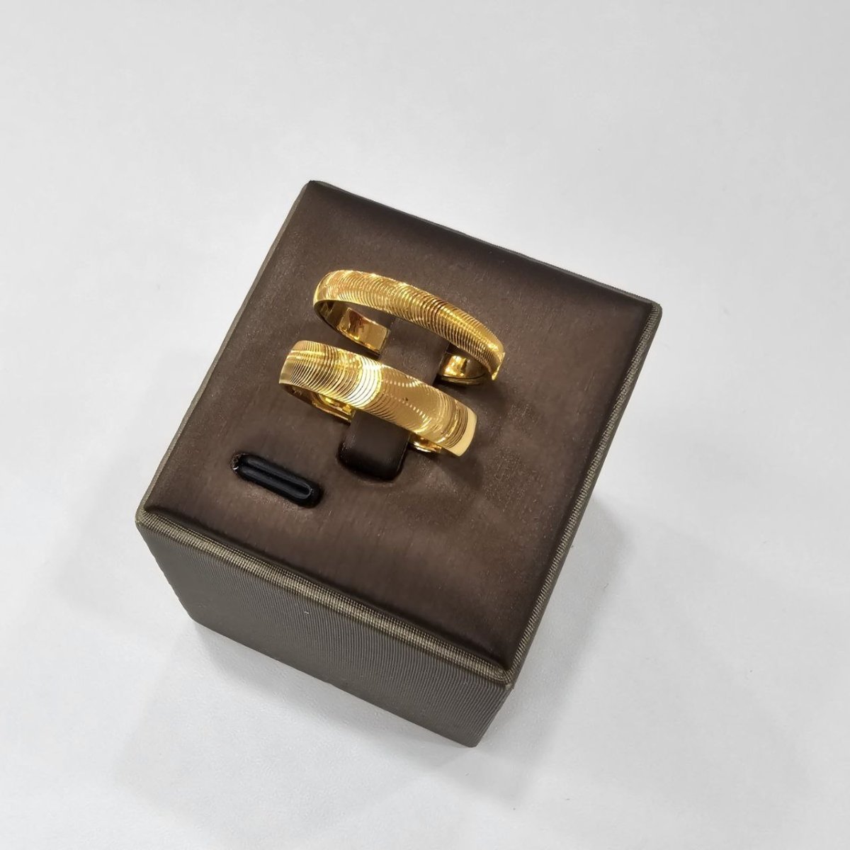 24k / 999 Gold Couple Ring V20 by Best Gold Shop - Best Gold Shop 24k gold 24k Gold Ring 999 gold Rings