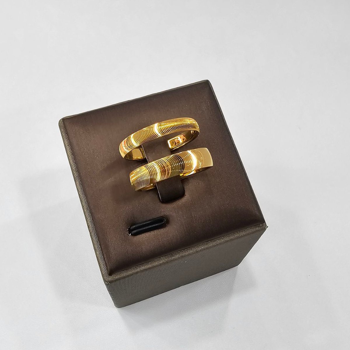 24k / 999 Gold Couple Ring V20 by Best Gold Shop - Best Gold Shop 24k gold 24k Gold Ring 999 gold Rings