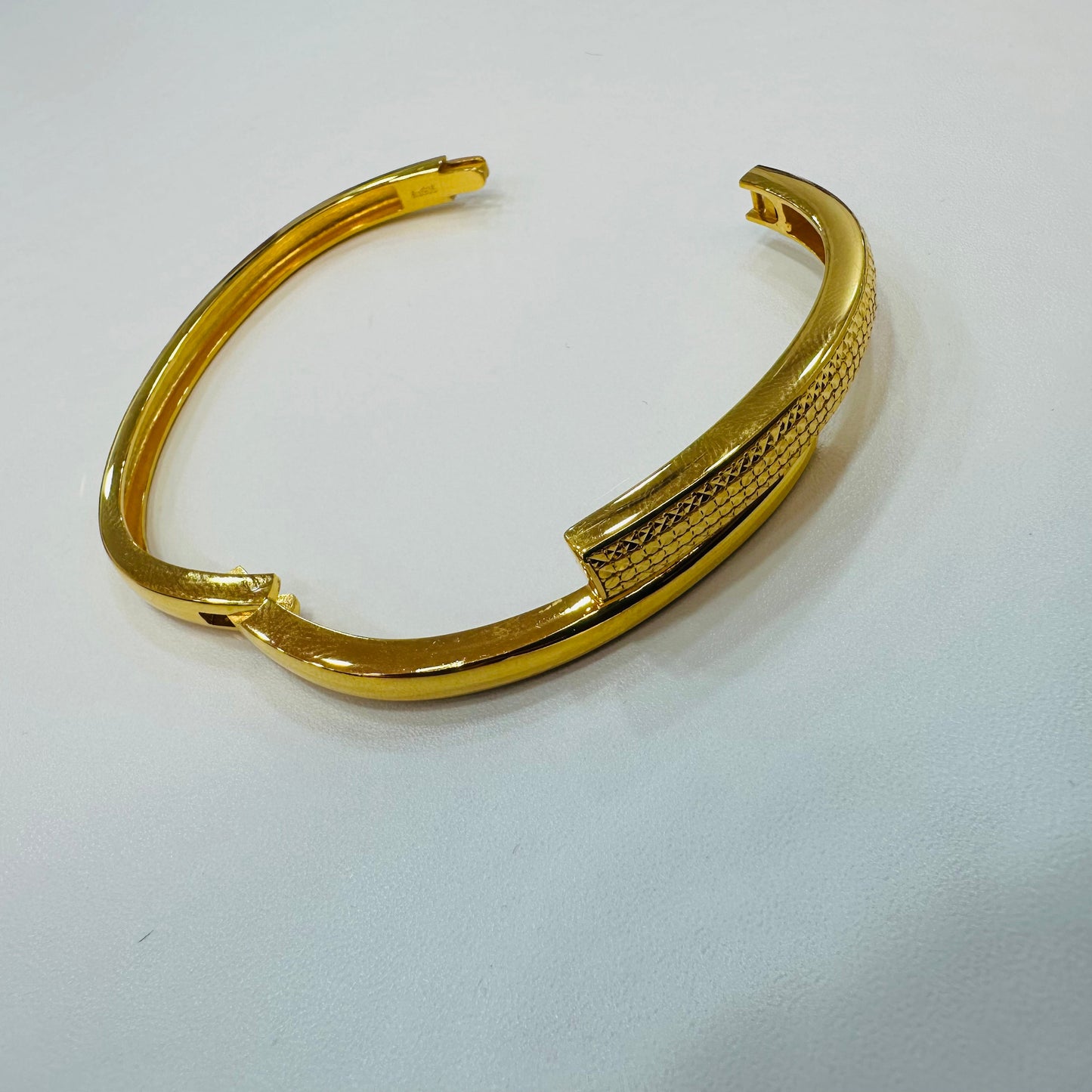 22K / 916 Gold Cuff Bangle by Best Gold Shop