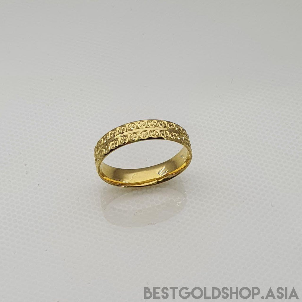 22K / 916 Gold High Polish Cutting Ring - Best Gold Shop 22k gold 22k gold ring 916 gold Rings