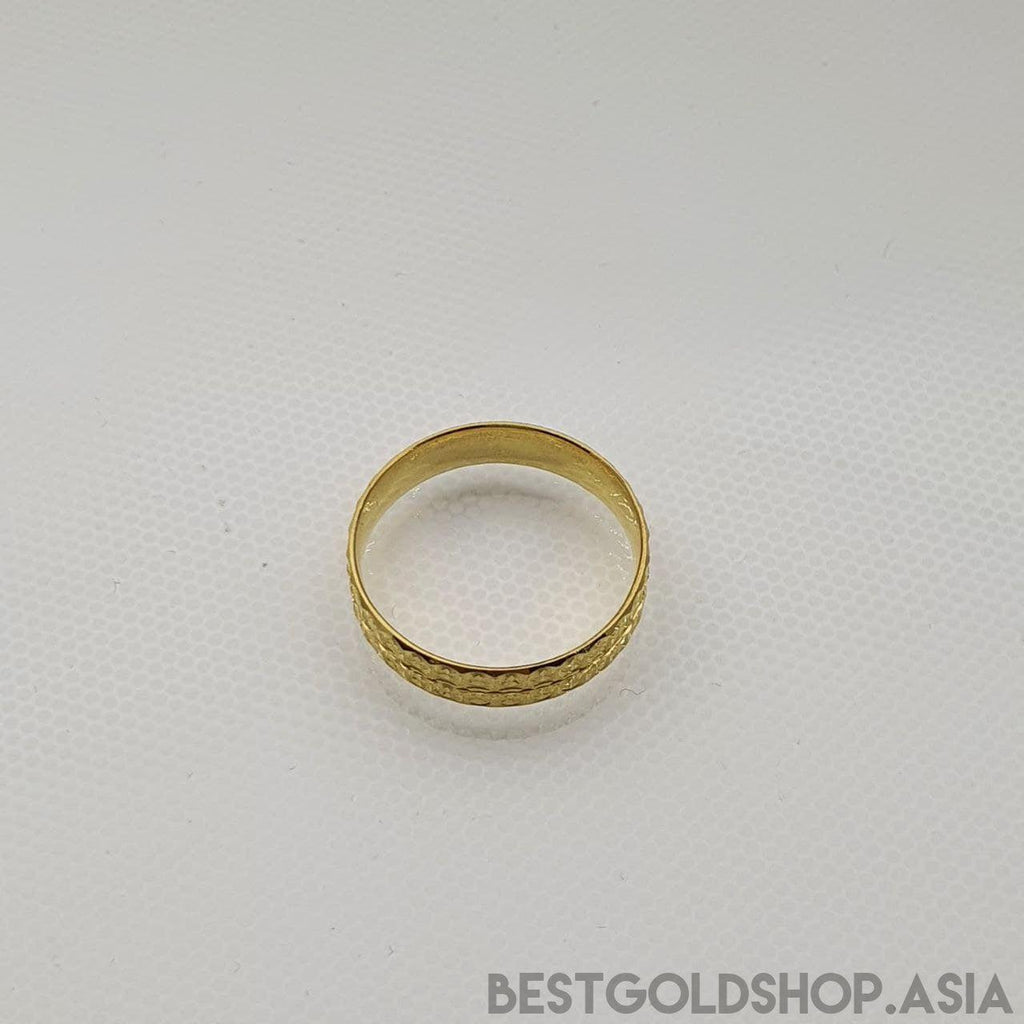 22K / 916 Gold High Polish Cutting Ring - Best Gold Shop 22k gold 22k gold ring 916 gold Rings