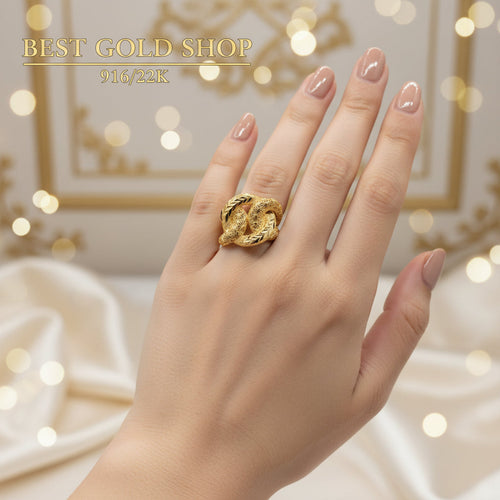 22k / 916 Celestial Bloom Gold Ring by Best Gold ShopRingsBest Gold Shop