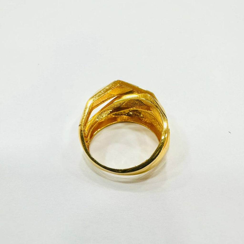 22k / 916 Gold 3 row cutting Rings - Best Gold Shop 22k gold 22k gold ring 916 gold 916 gold