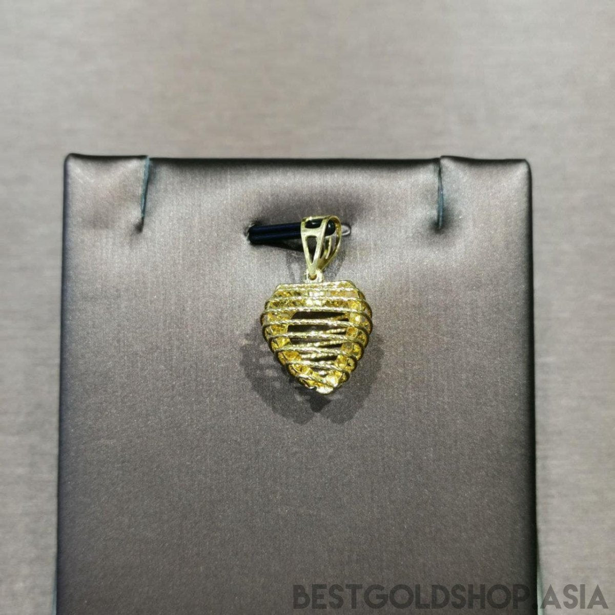 22k / 916 Gold 3D Wire Heart Pendant - Best Gold Shop 22k gold 22k gold pendant 916 gold 916 gold