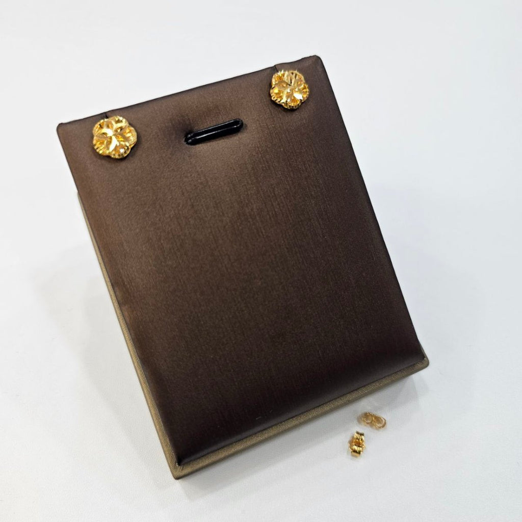 22k / 916 Gold 5 Petals Earring by Best Gold Shop - Best Gold Shop 22k gold 22k gold earring 916 gold Earrings