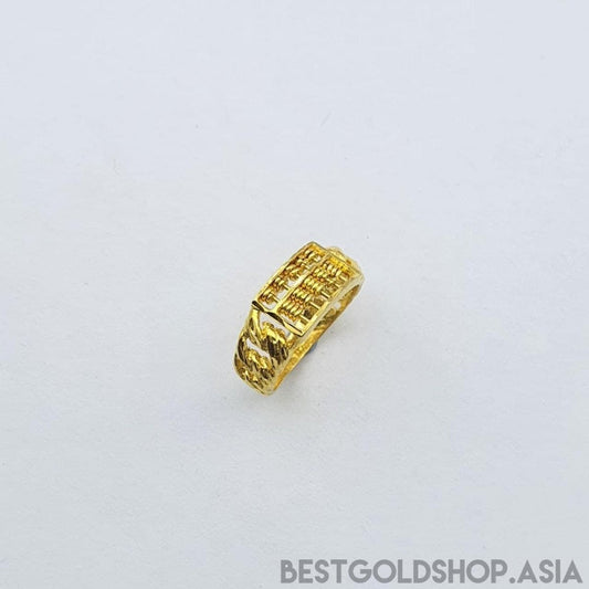 22k / 916 Gold Abacus Coco Ring - Best Gold Shop 22k gold 22k gold ring 916 gold 916 gold