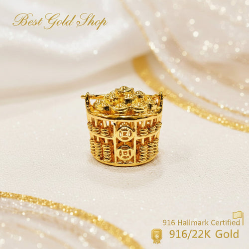 22K / 916 Gold Abacus Pendant by Best Gold ShopCharms & PendantsBest Gold Shop