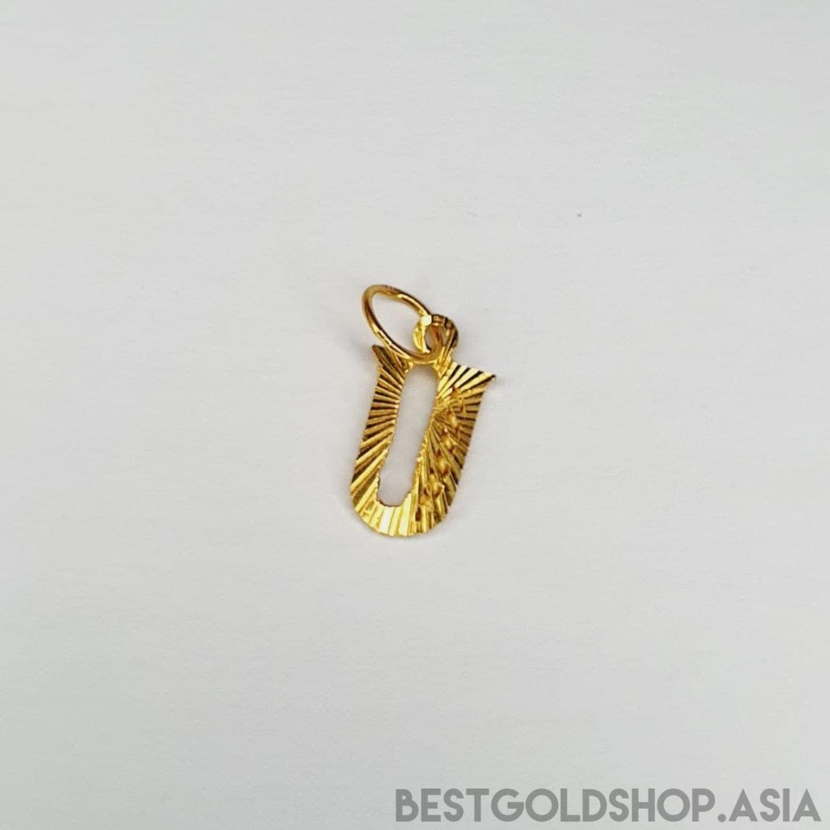 22k / 916 gold alphabet cutting design pendant - Best Gold Shop 22k gold 22k gold pendant 916 gold 916 gold