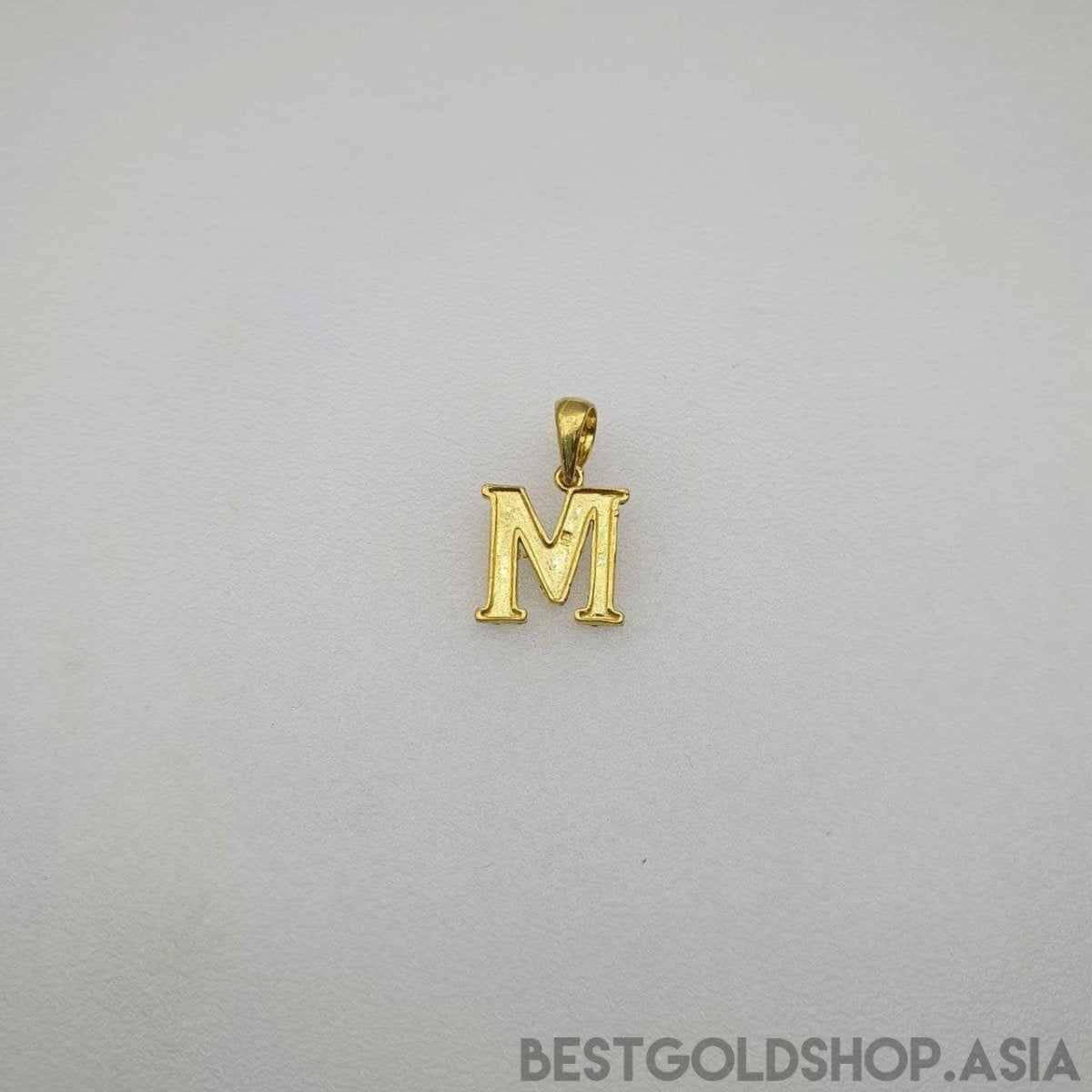 22k / 916 Gold Alphabet Pendant V4 - Best Gold Shop 22k gold 22k gold pendant 916 gold 916 gold