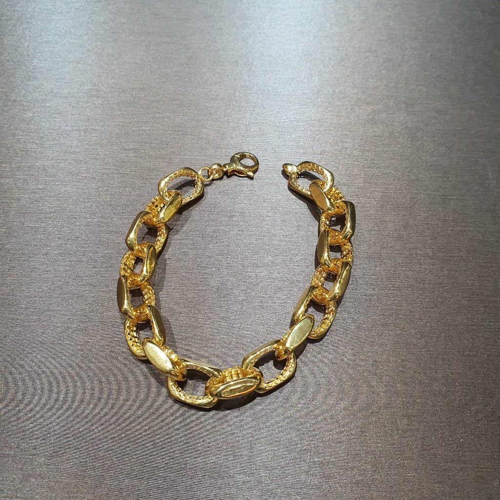 22k / 916 Gold Anchor Bracelet Shiny V2 - Best Gold Shop 22k gold 22k gold bracelet 916 gold Bracelets