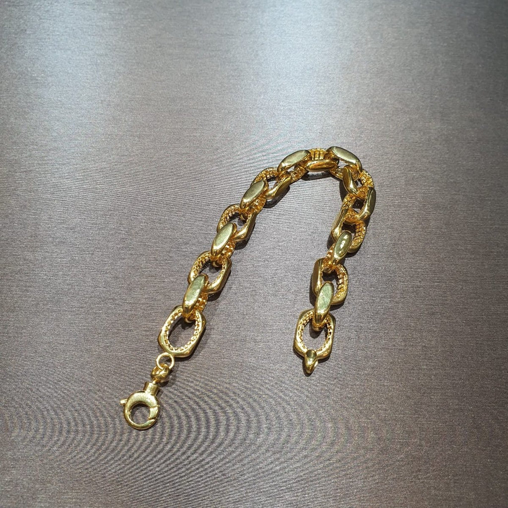 22k / 916 Gold Anchor Bracelet Shiny V2 - Best Gold Shop 22k gold 22k gold bracelet 916 gold Bracelets