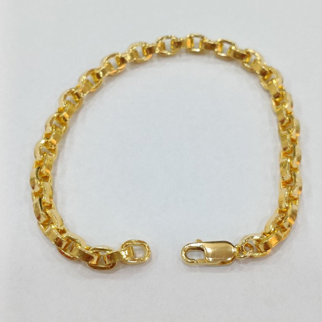 22k / 916 Gold Anchor Shiny Bracelet - Best Gold Shop 22k gold 22k gold bracelet 916 gold 916 gold