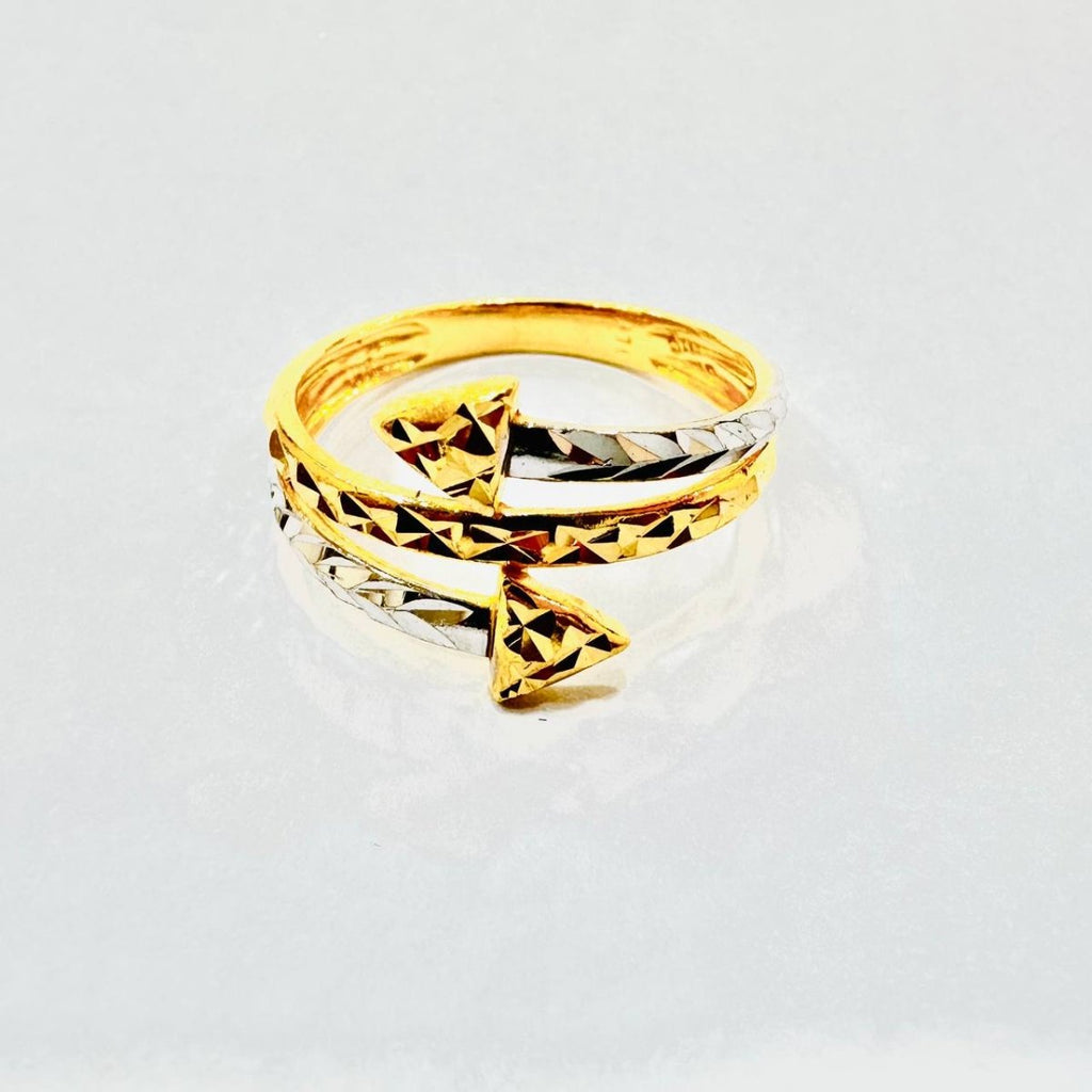 22k / 916 Gold Arrow ring V3 - Best Gold Shop 22k gold 22k gold ring 916 gold 916 gold