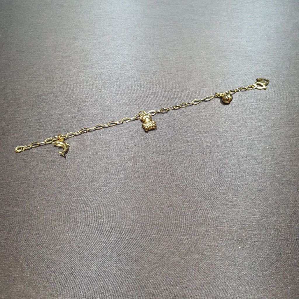 22k / 916 Gold Baby Bracelet - Best Gold Shop 22k gold 22k gold baby bracelet 916 gold Bracelets