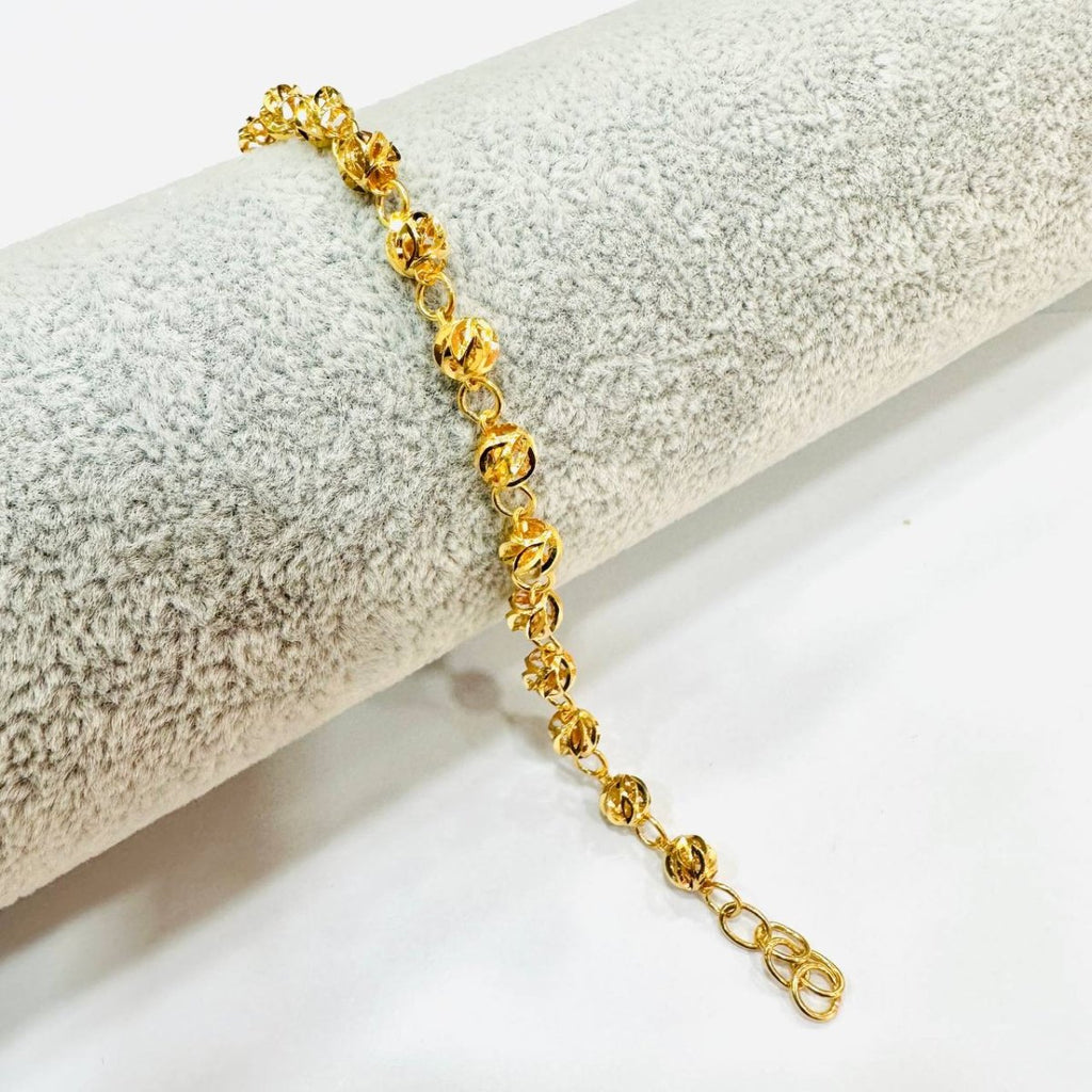 22k / 916 Gold ball bracelet V2 - Best Gold Shop 22k gold 22k gold bracelet 916 gold Bracelets