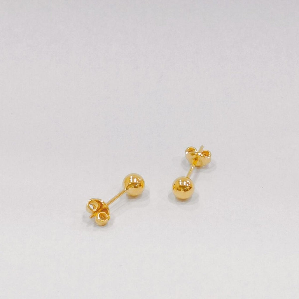 22k / 916 Gold Ball Stud Earring - Best Gold Shop 22k gold 22k gold earring 916 gold Earrings