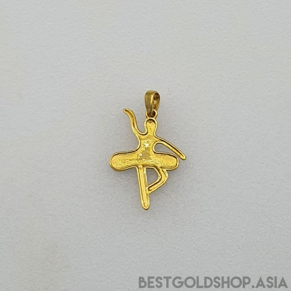 22k / 916 Gold Ballet Dancer Pendant (2 Colour) - Best Gold Shop 22k gold 22k gold pendant 916 gold 916 gold