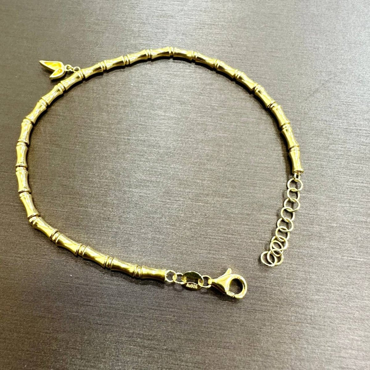 22k / 916 Gold Bamboo Bracelet - Best Gold Shop 22k gold 22k gold bracelet 22k gold necklace 916 gold