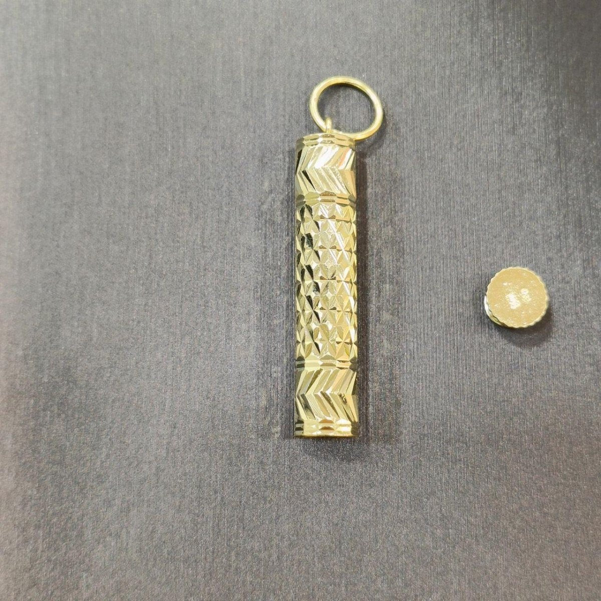 22k / 916 Gold Bamboo / Futong Pendant - Best Gold Shop 22k gold 22k gold pendant 916 gold Charms & Pendants