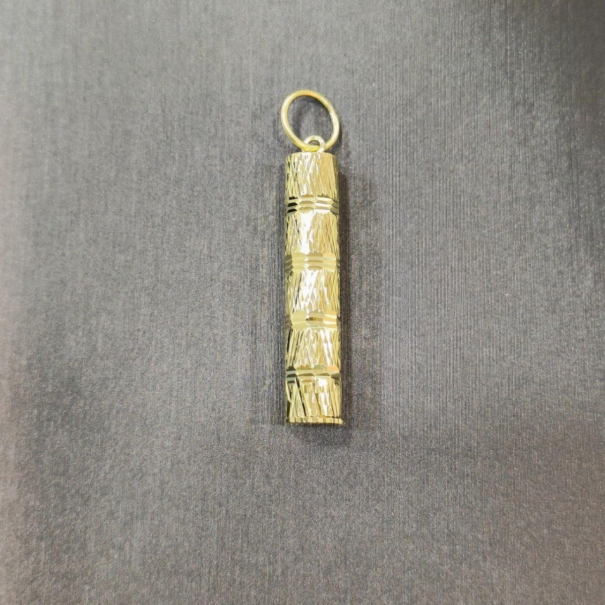 22k / 916 Gold Bamboo / Futong Pendant - Best Gold Shop 22k gold 22k gold pendant 916 gold Charms & Pendants