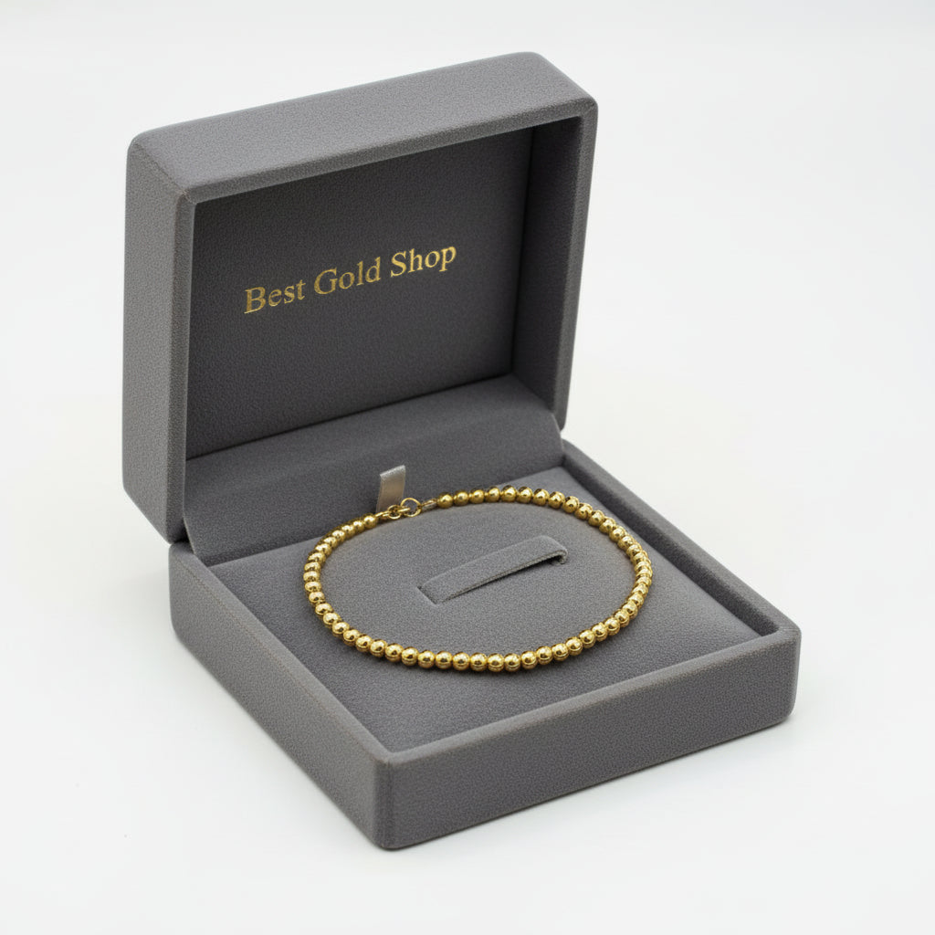 22k / 916 Gold Bead Bracelet Light Weight - 22k gold 22k gold bracelet 916 gold Bracelets