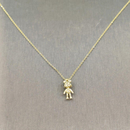 22k / 916 Gold Bear Brick Necklace - Best Gold Shop 22k gold 22k gold necklace 916 gold 916 gold