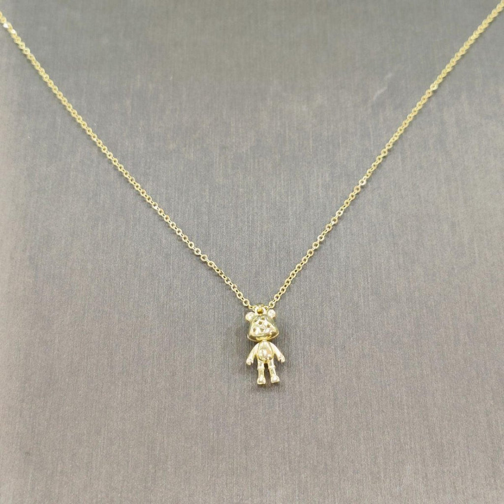 22k / 916 Gold Bear Brick Necklace - Best Gold Shop 22k gold 22k gold necklace 916 gold 916 gold