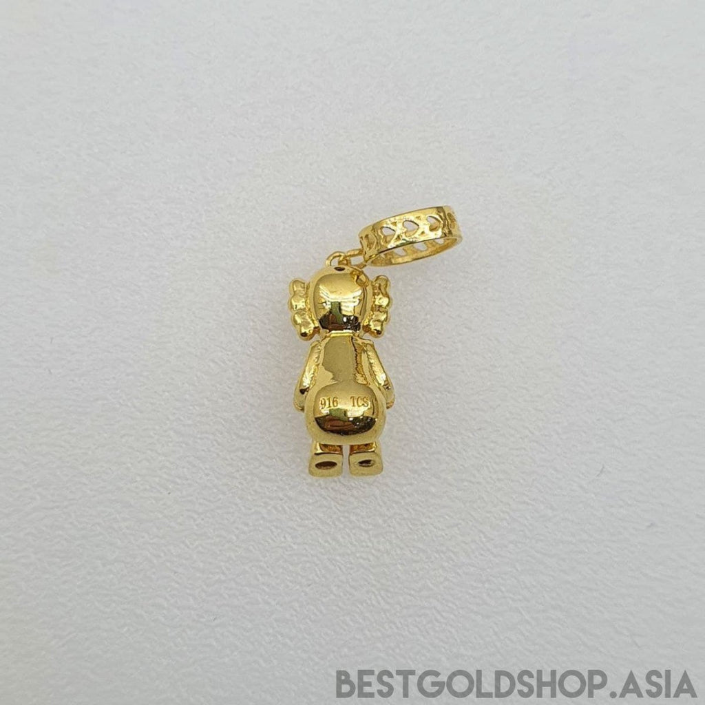 22k / 916 Gold Bear Pendant / Charm - Best Gold Shop 22k gold 22k Gold Charms 22k gold pendant 916 gold