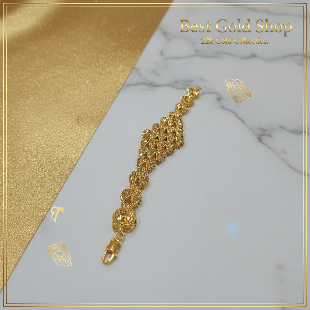 22k / 916 Gold Berlian Kirana BraceletBraceletsBest Gold Shop