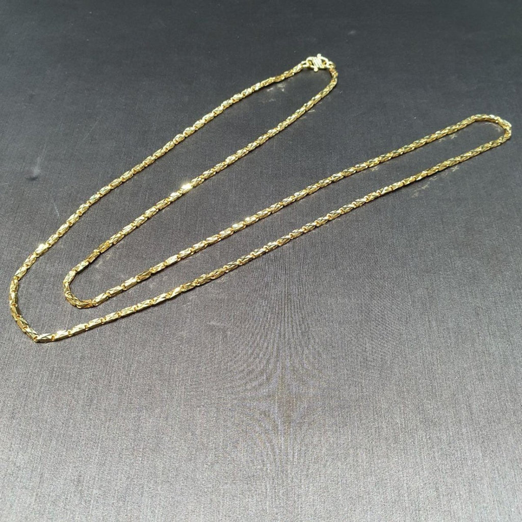 22k / 916 Gold Box Cutting Necklace - Best Gold Shop 22k gold 22k gold chain 22k gold necklace Necklaces