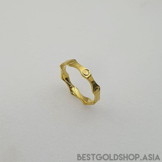 22k / 916 Gold C nail Ring smooth finish - Best Gold Shop 22k gold 22k gold ring 916 gold 916 gold