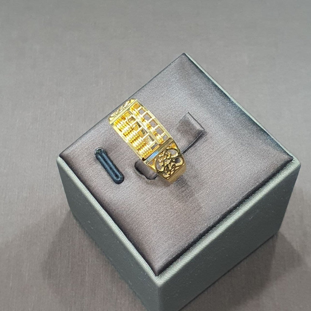 22k / 916 Gold Chinese word Fa(發）Huat Abacus Ring - Best Gold Shop 22k gold 22k gold ring 916 gold Rings