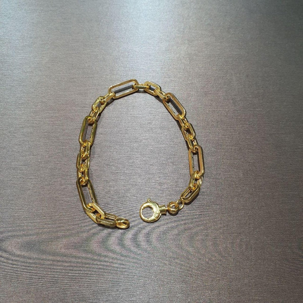 22k / 916 Gold Clip Design Bracelet - Best Gold Shop 22k gold 22k gold bracelet 916 gold Bracelets