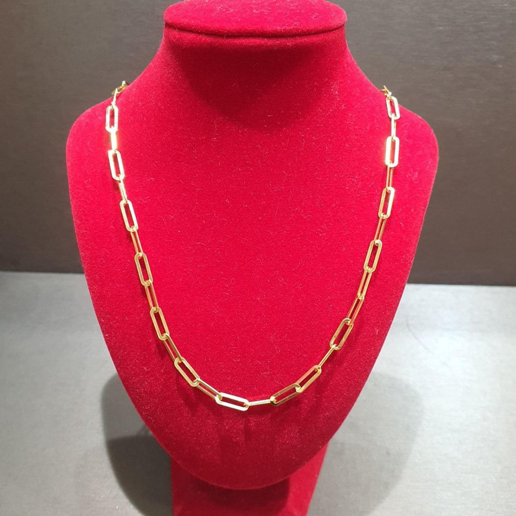 22k / 916 Gold Clip Necklace - Best Gold Shop 22k gold 22k gold necklace 916 gold Necklaces