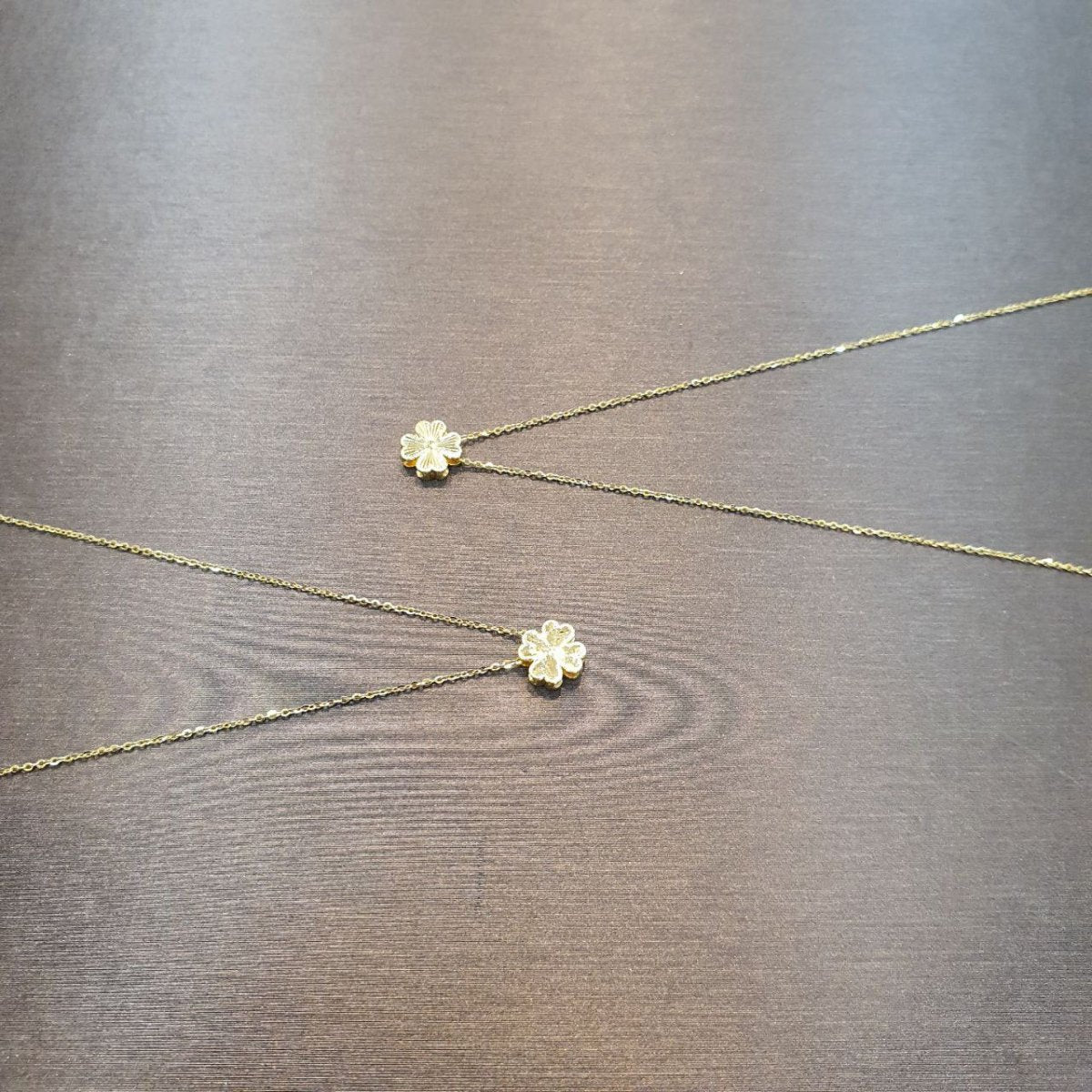 22k / 916 Gold Clover Necklace - Best Gold Shop 22k gold 22k gold necklace 916 gold Necklaces