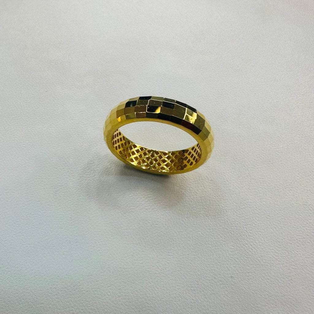 22k / 916 Gold Craving Elegant and Shiny Ring - Best Gold Shop 22k gold 22k gold necklace 22k gold ring Rings