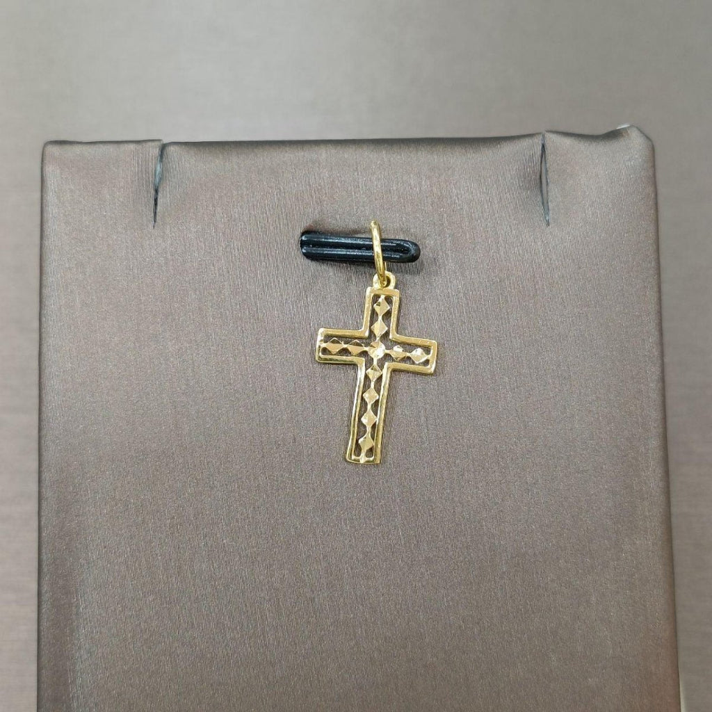 22k / 916 Gold Cross Pendant - Best Gold Shop 22k gold 22k gold pendant 916 gold Charms & Pendants