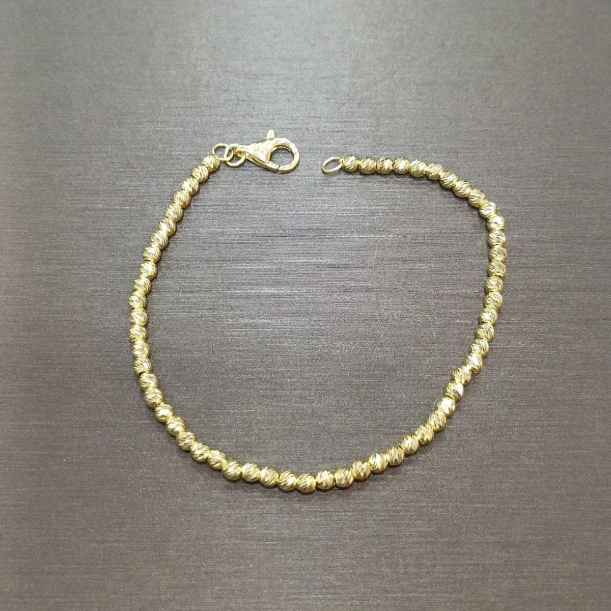 22k / 916 Gold cutting ball bracelet - Best Gold Shop 22k gold 22k gold bracelet 916 gold 916 gold