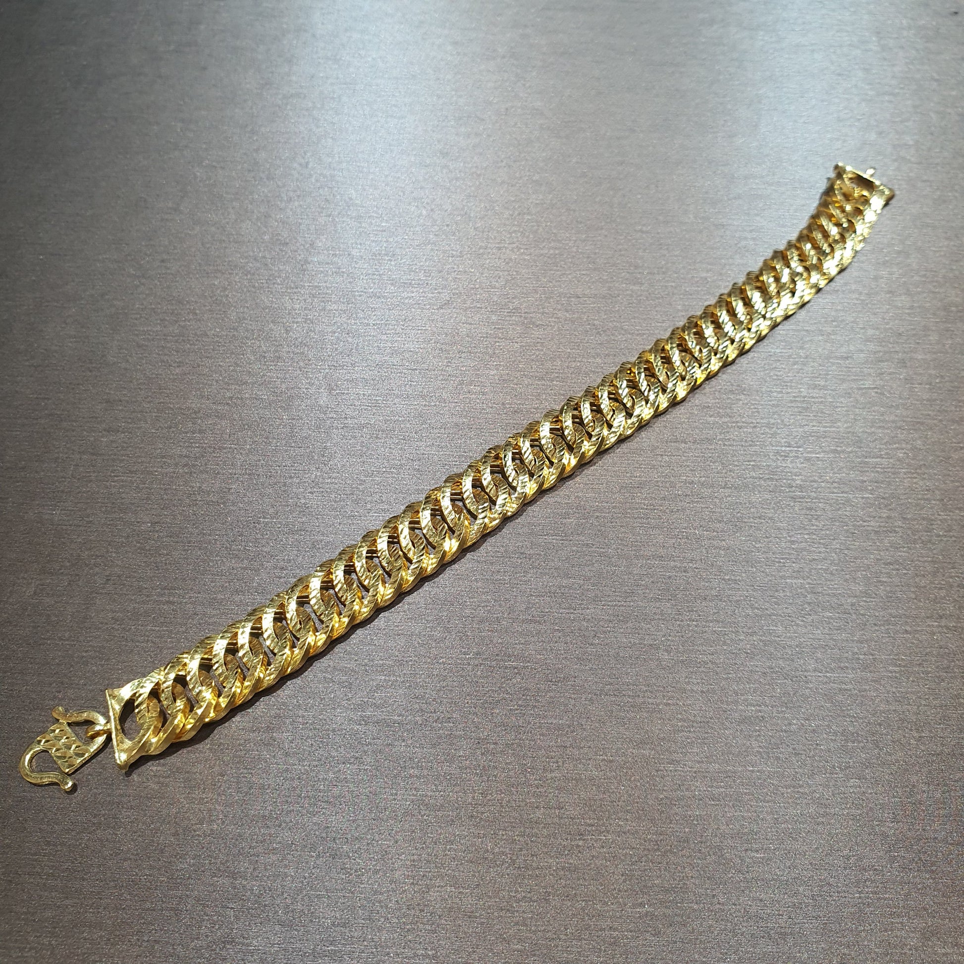 22K / 916 Gold Cutting Lipan Bracelet - Best Gold Shop 22k gold 22k gold bracelet 916 gold Bracelets